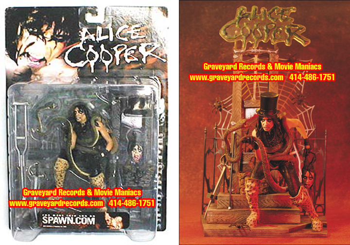 8" Alice Cooper - Welcome To Your Nightmare Figure - Sealed